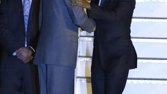 Obama aterriza en Madrid