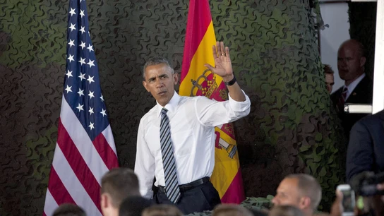Obama, en la base de Rota Obama, en la base de Rota
