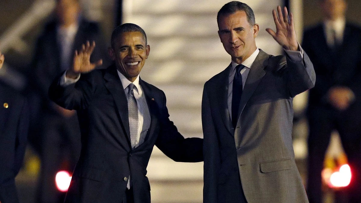 El rey Felipe VI y Barack Obama resaltan la "estrecha relación" entre España y Estados Unidos