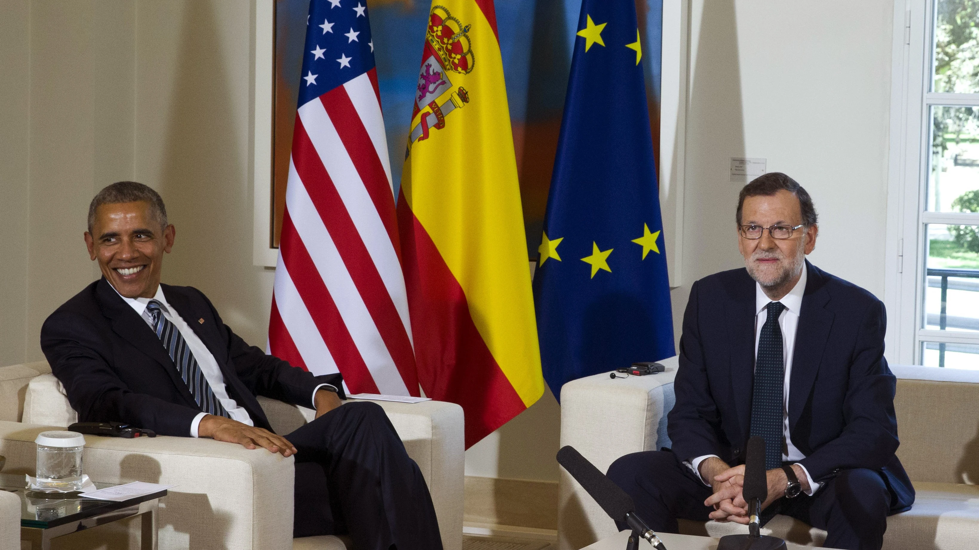 Obama junto a Rajoy