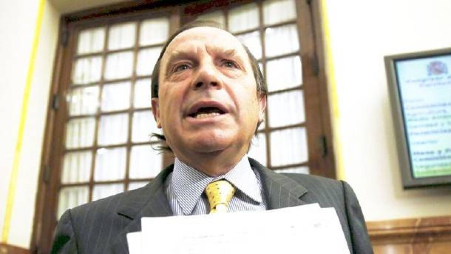 El exdiputado poular, Mart&iacute;nez Pujalte