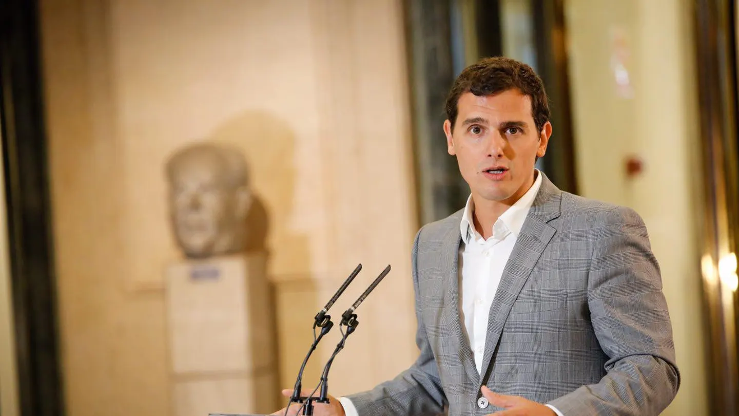 El presidente de Ciudadanos, Albert Rivera El presidente de Ciudadanos, Albert Rivera