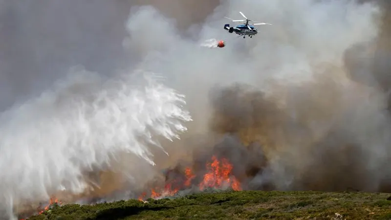 Incendio La Línea