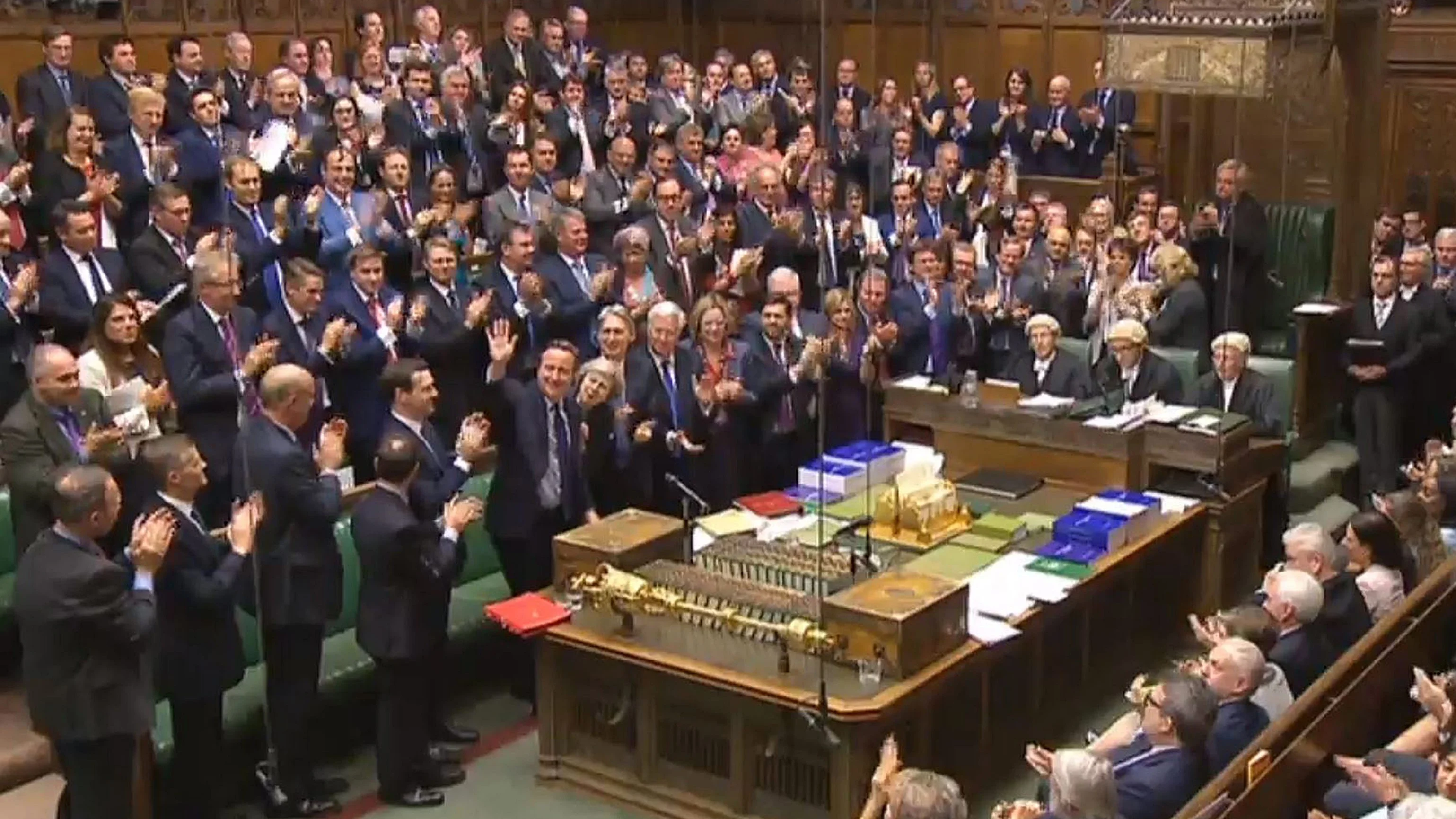 David Cameron, en su última Sesión de Control en el Parlamento Británico