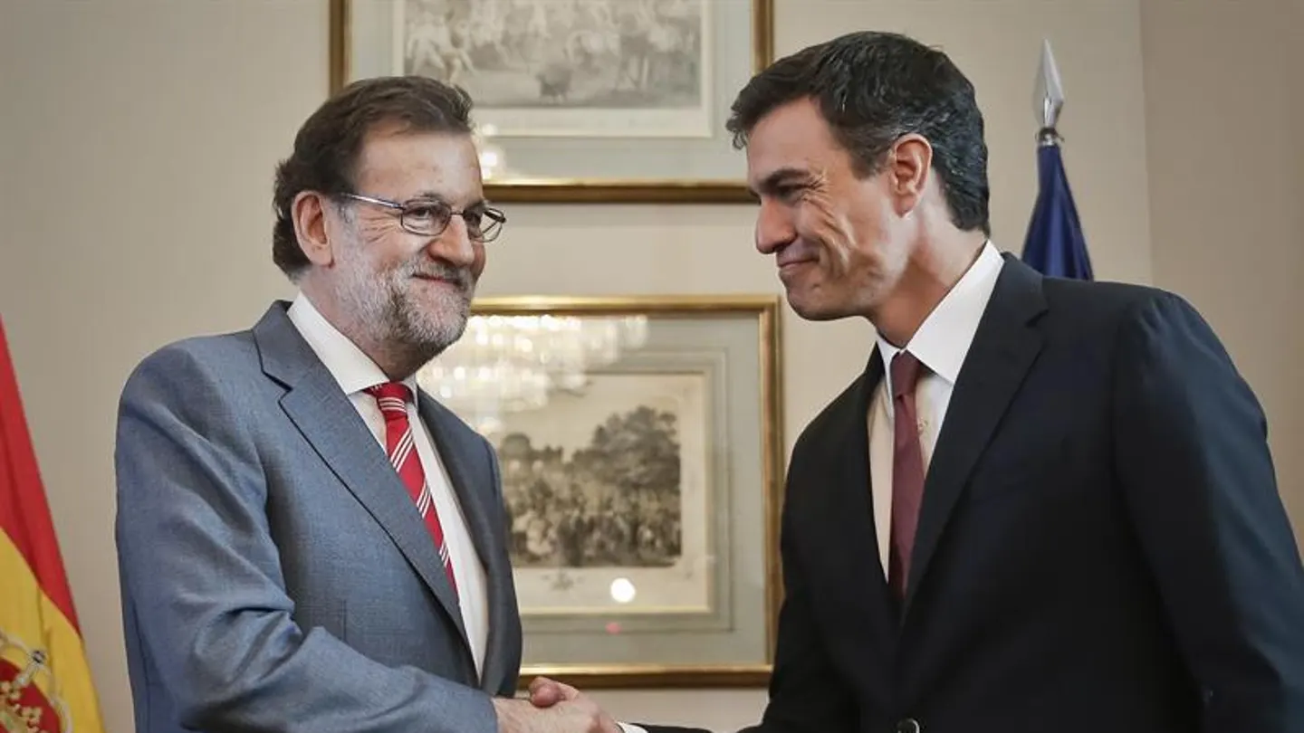 Sánchez y Rajoy Sánchez y Rajoy