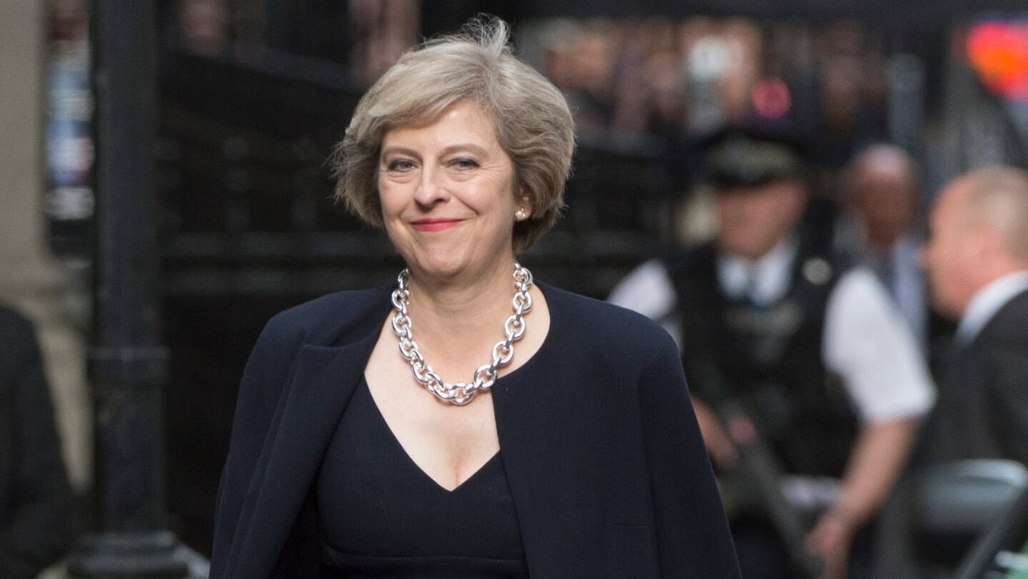 Primera ministra brit&aacute;nica, Theresa May
