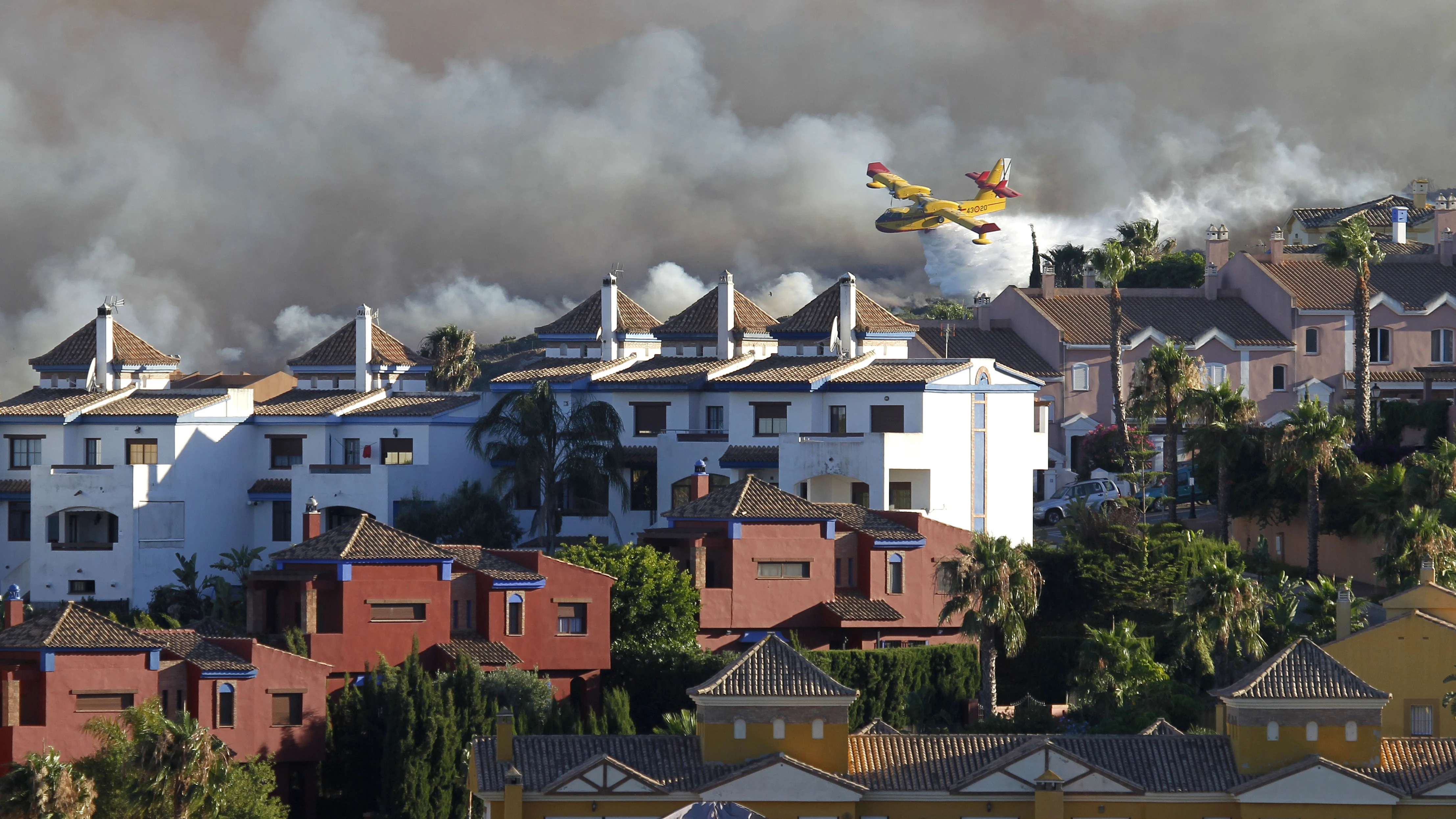 Incendio en la Línea de la Concepción