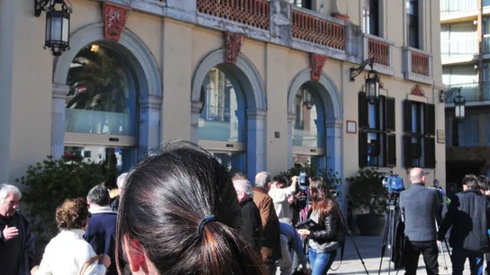 Agentes de la Guardia Civil en Lloret de Mar. Agentes de la Guardia Civil en Lloret de Mar.