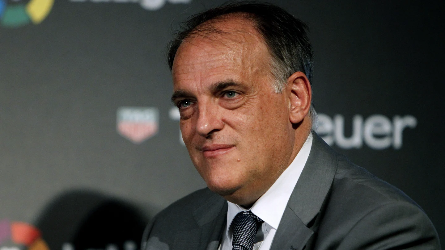 Javier Tebas, durante un acto Javier Tebas, durante un acto