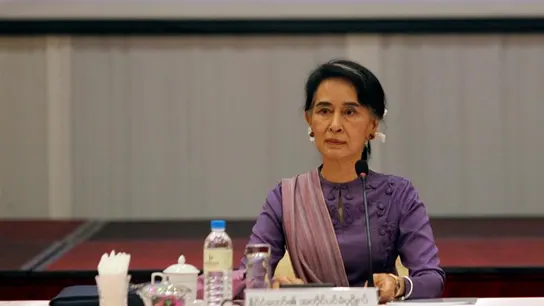 Aung San Suu Kyi, consejera de Estado de Birmania Aung San Suu Kyi, consejera de Estado de Birmania