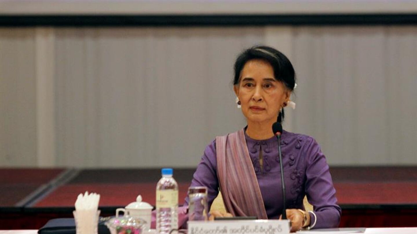  Aung San Suu Kyi, consejera de Estado de Birmania