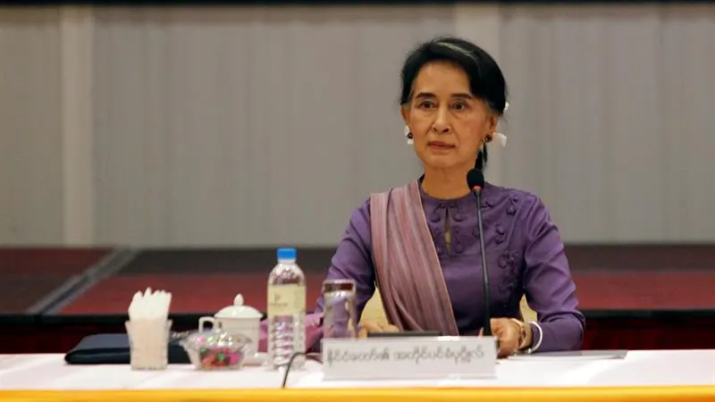  Aung San Suu Kyi, consejera de Estado de Birmania