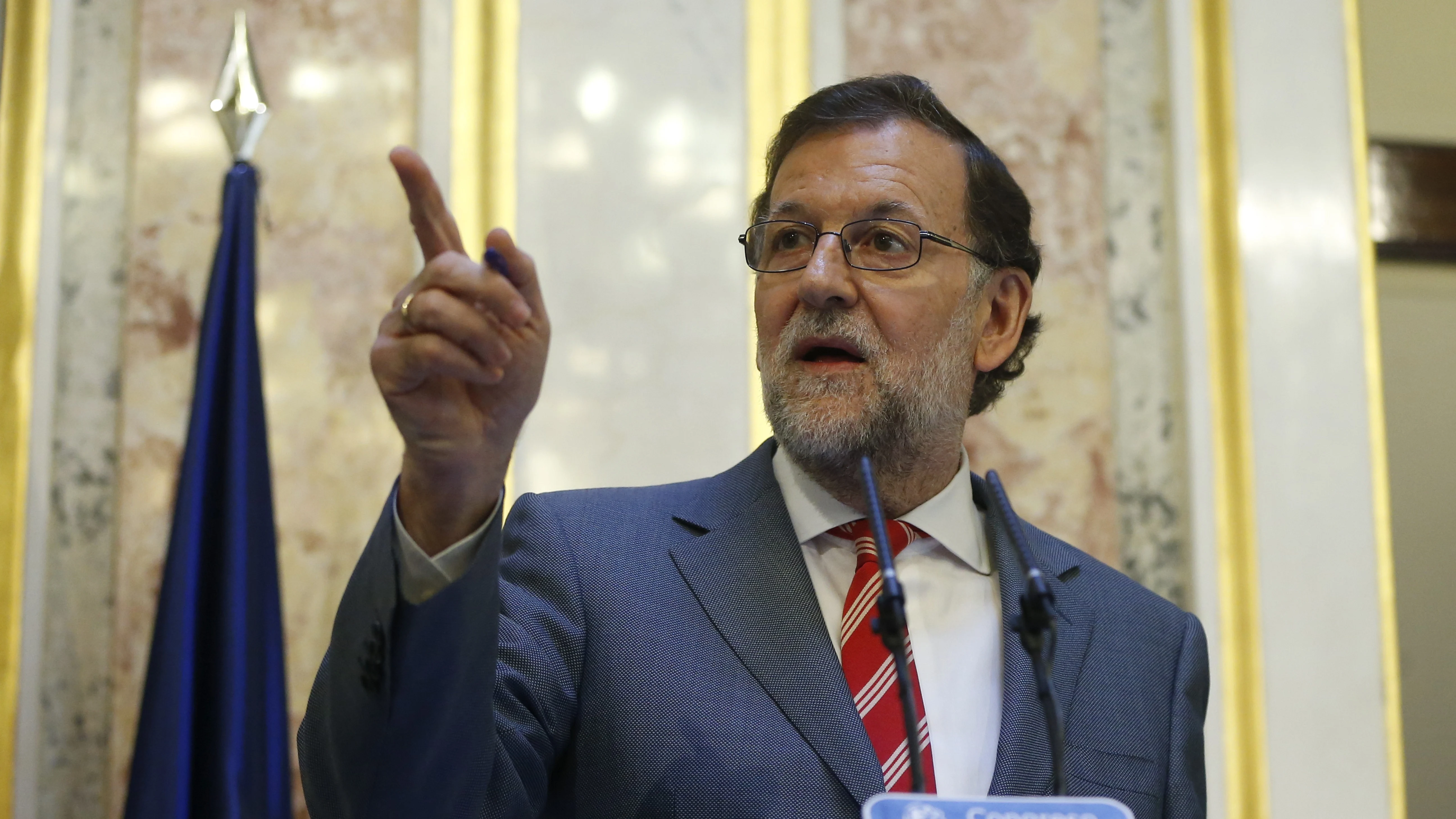 Mariano Rajoy, presidente del Gobierno en funciones