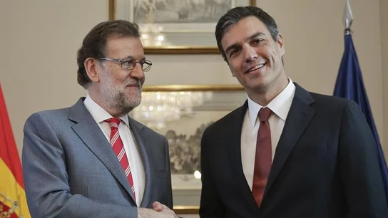 Mariano Rajoy y Pedro Sánchez Mariano Rajoy y Pedro Sánchez