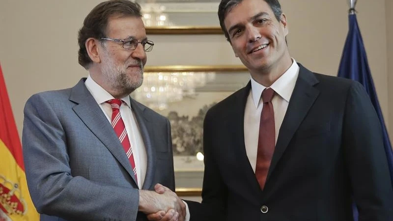 Mariano Rajoy y Pedro Sánchez