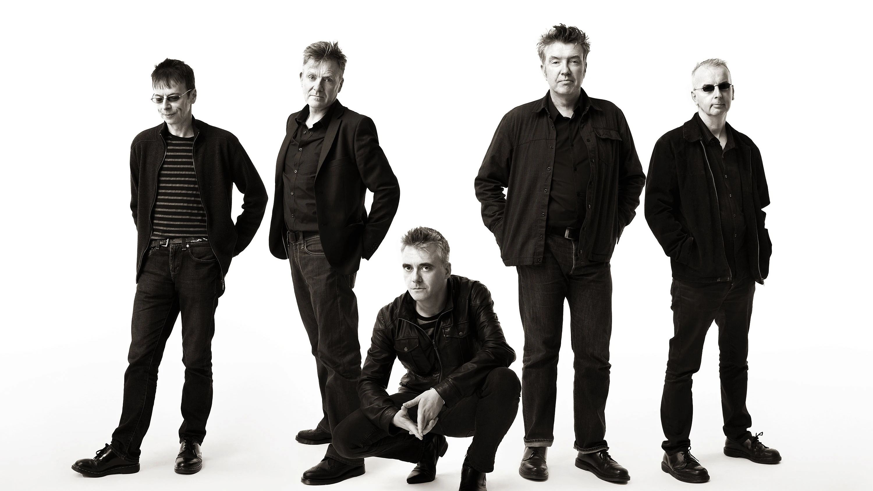 Los miembros de la banda The Undertones