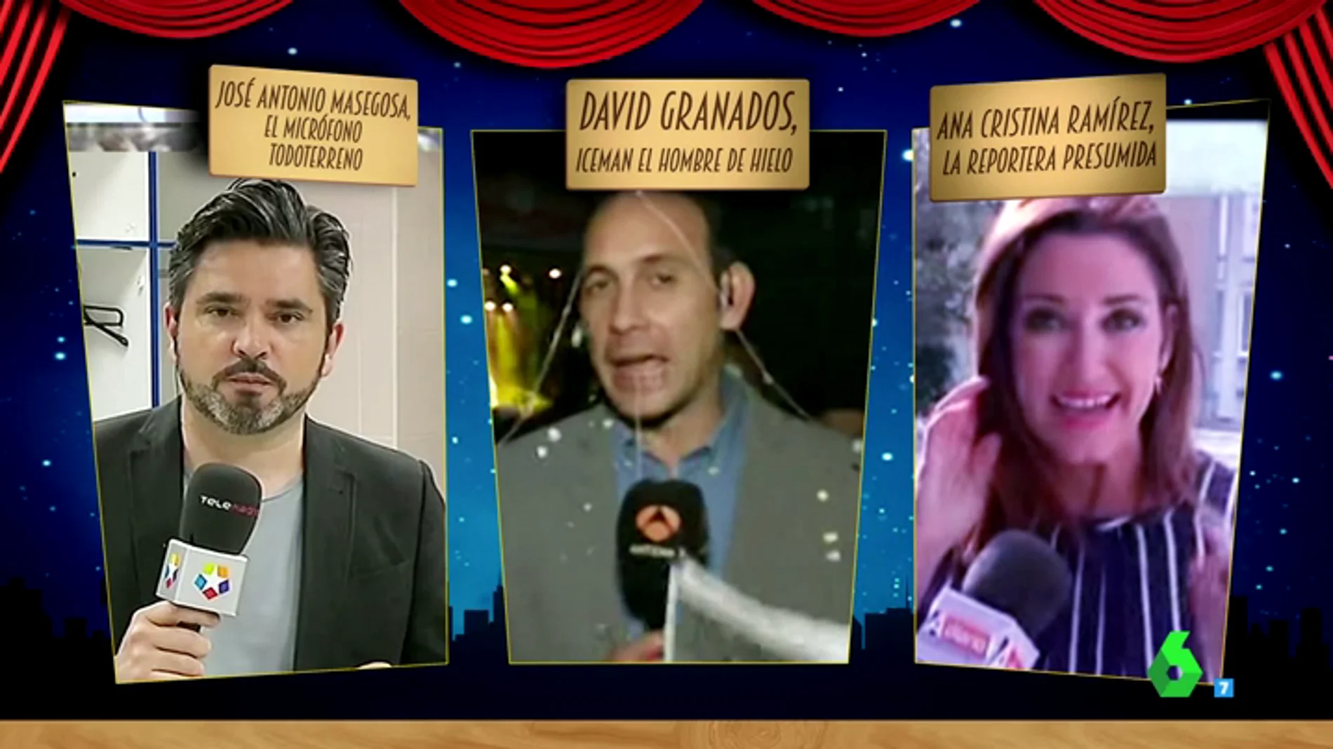 Frame 23.57555 de: José Antonio Masegosa, David Granados y Ana Cristina Ramirez, nuevos nominados a mejor reportero del año