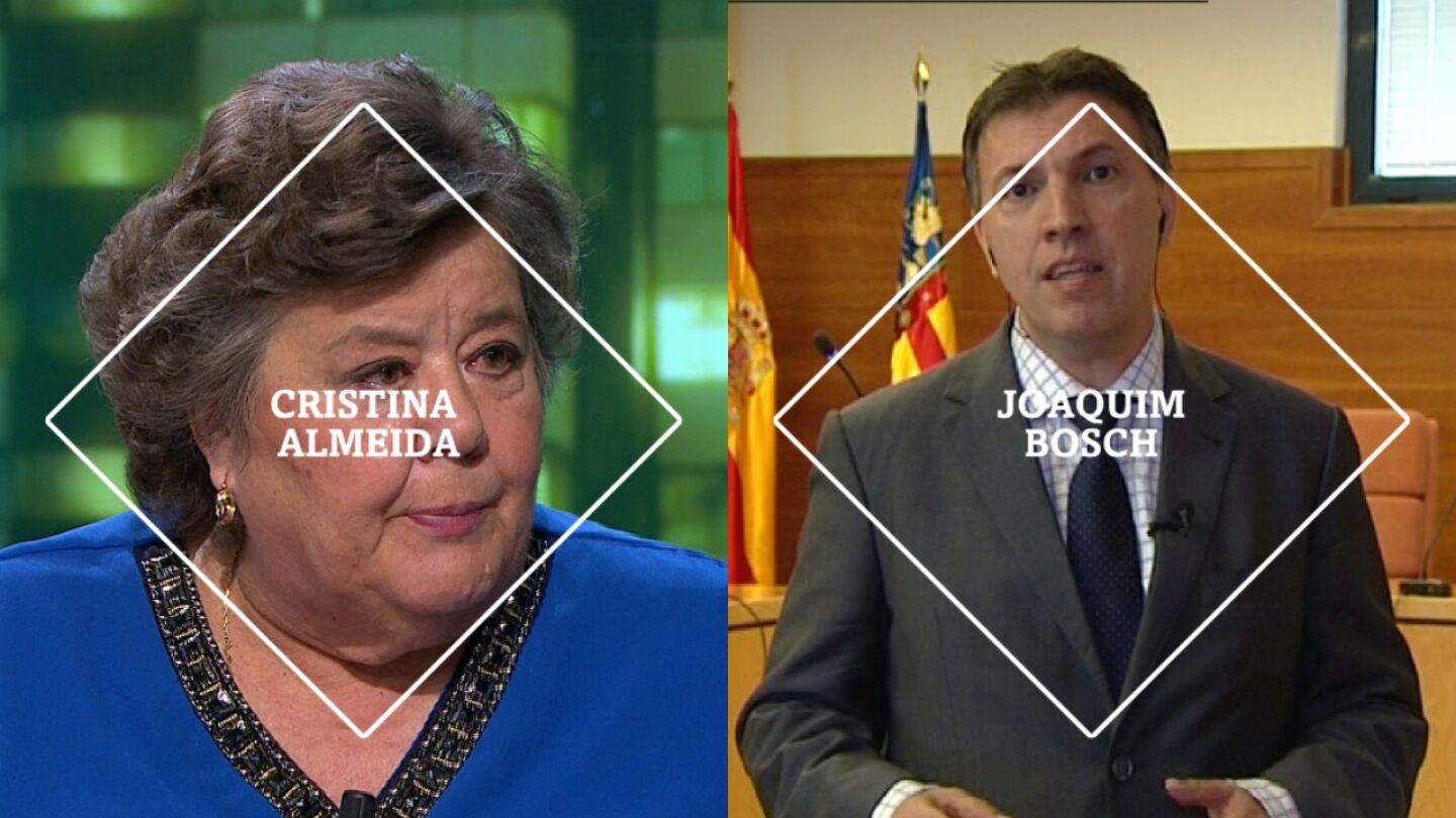 Cristina Almeida y Joaquim Bosch, este s&aacute;bado en la Sexta Noche
