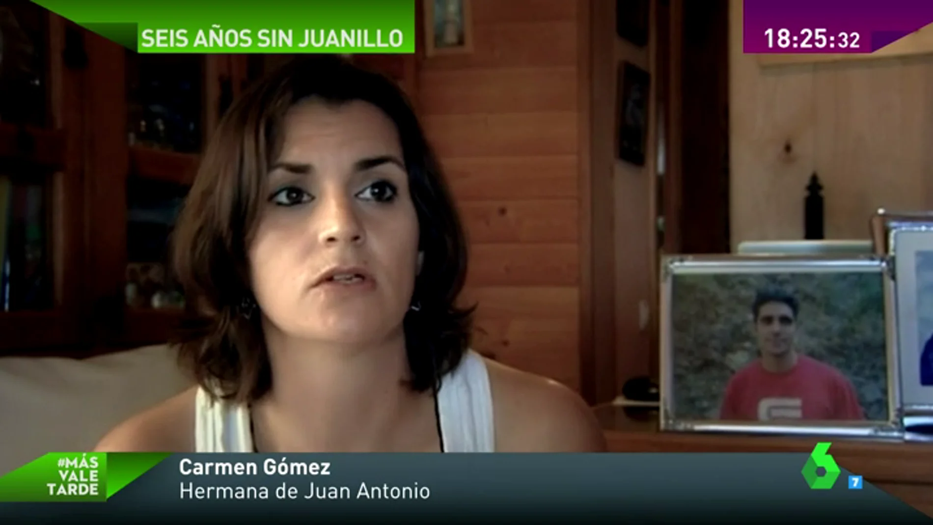Frame 22.757634 de: Carmen, una hermana que no se rinde en la búsqueda de Juan Antonio: "Nos falta, le seguiremos buscando"