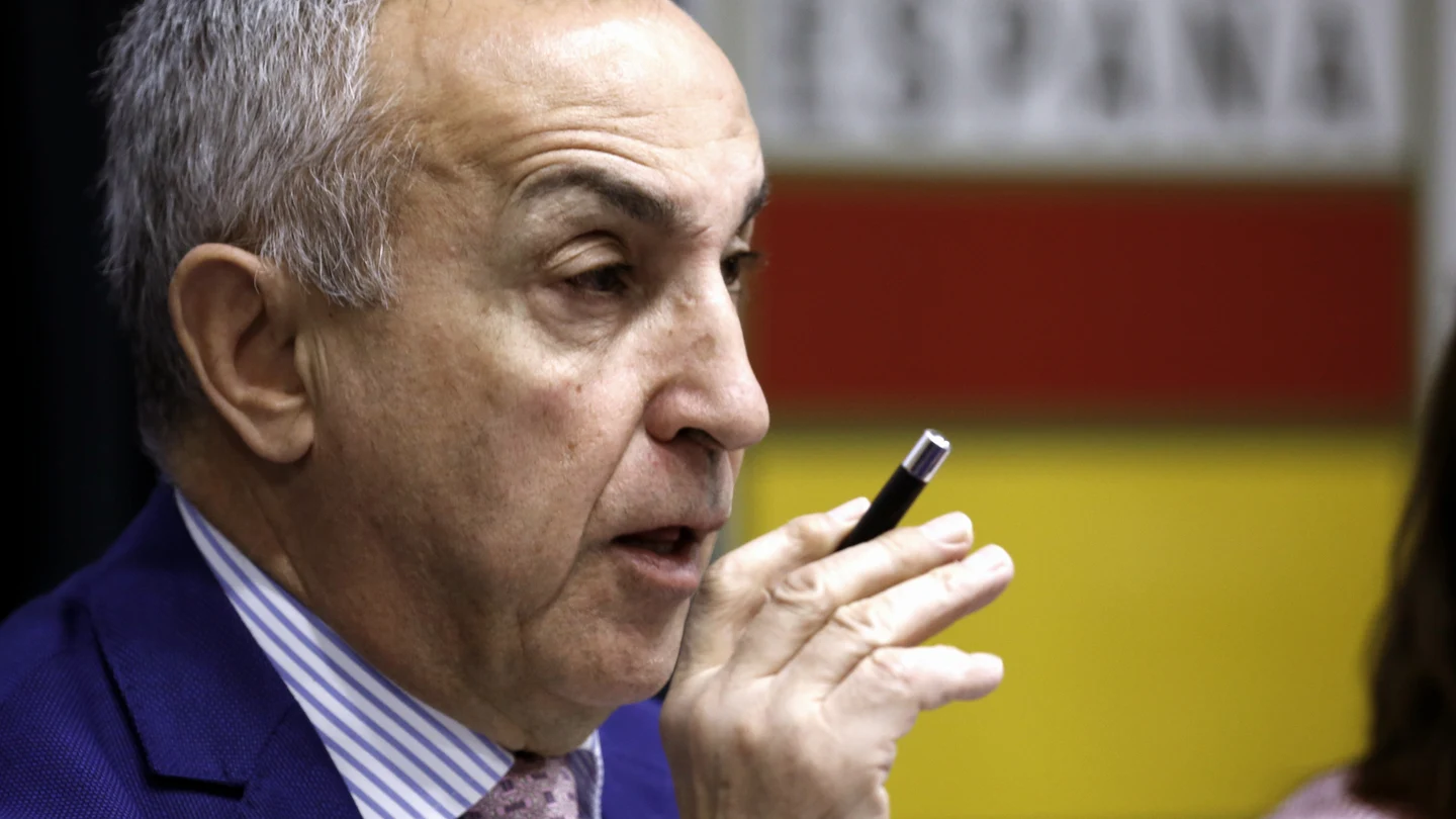 Alejandro Blanco, durante la rueda de prensa Alejandro Blanco, durante la rueda de prensa