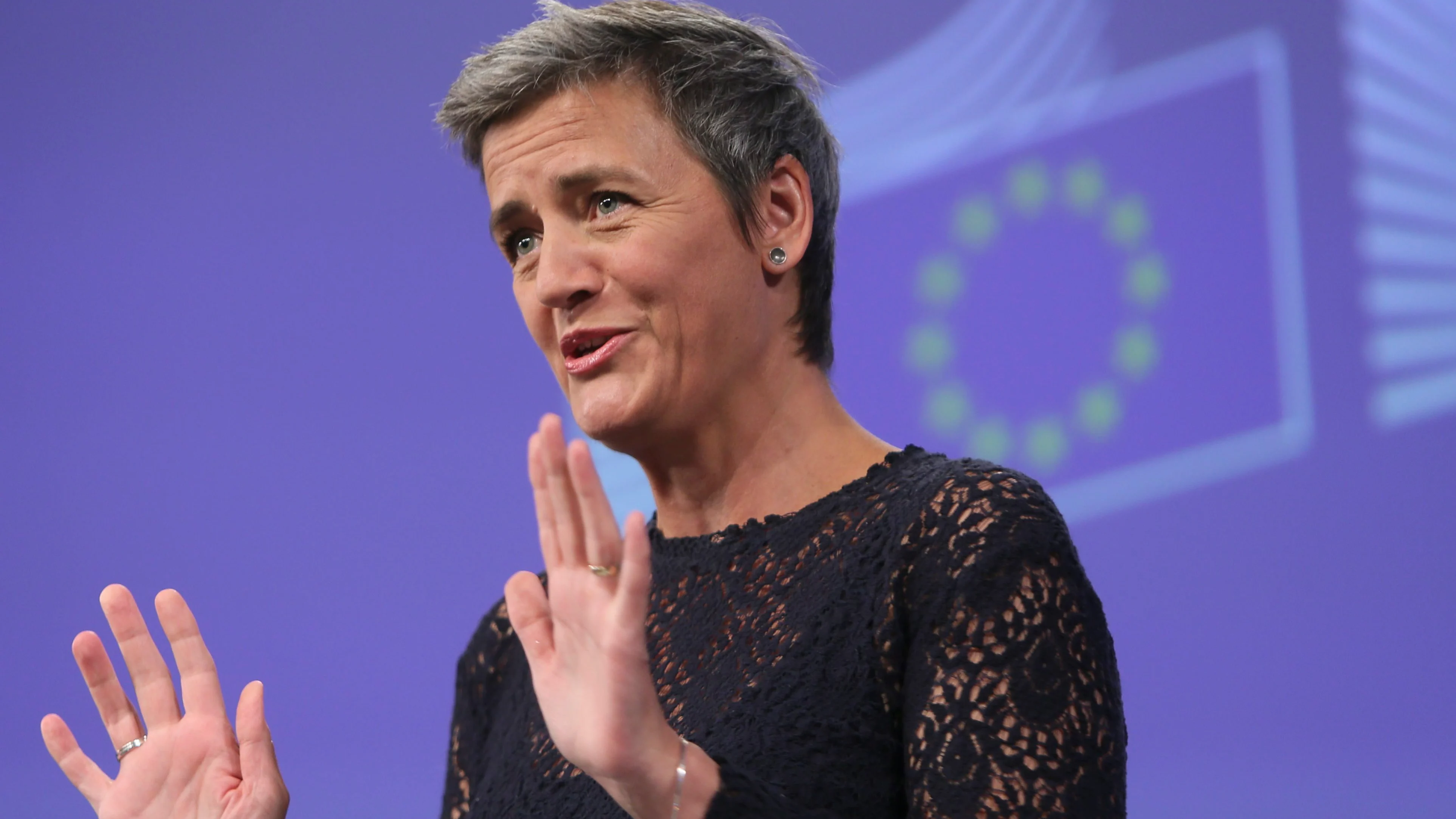 La comisaria europea de Competencia, Margrethe Vestager