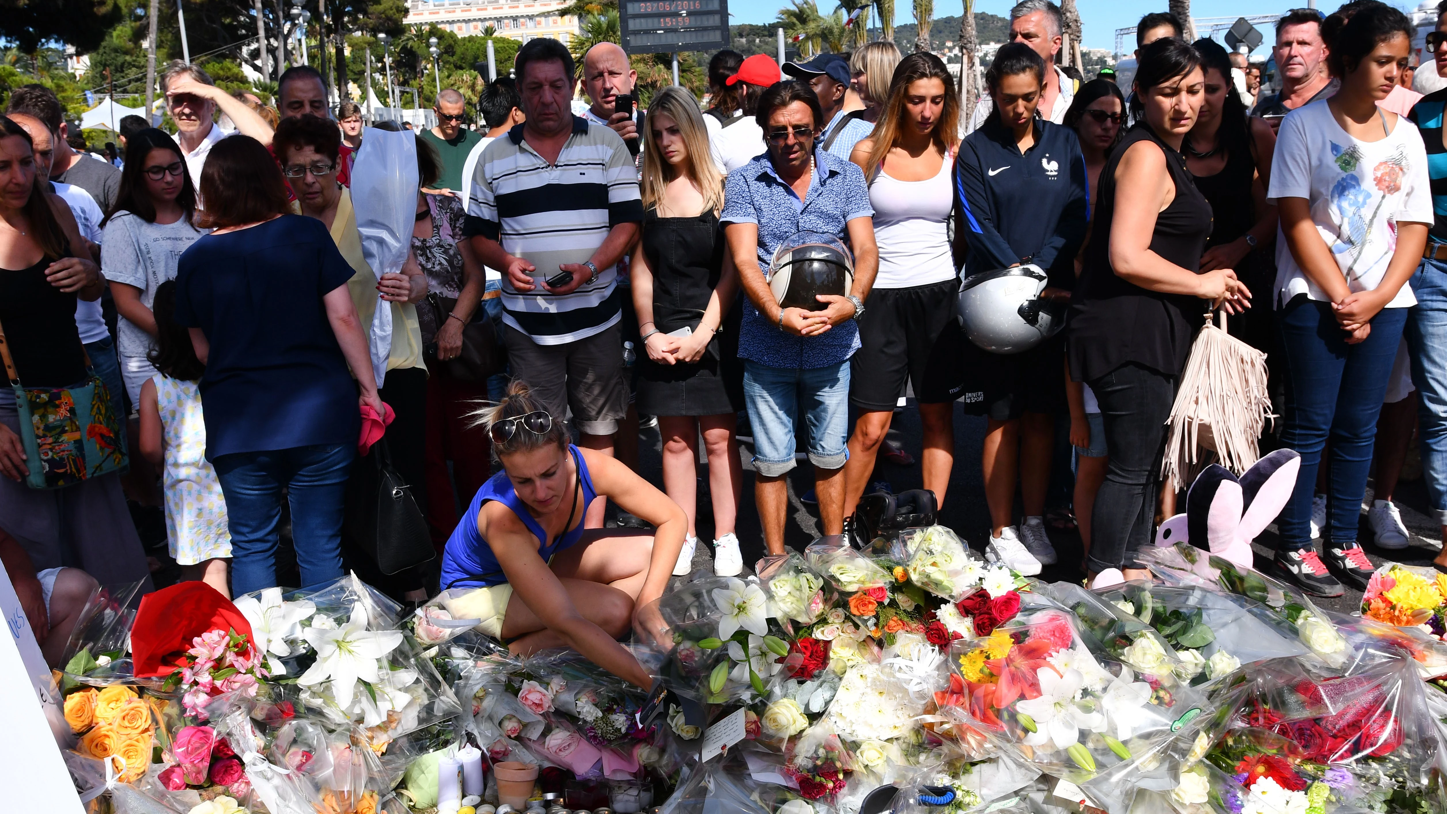 Homenajes en Niza tras el atentado