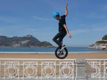 Campeonato del mundo de monociclo en San Sebastián. Campeonato del mundo de monociclo en San Sebastián.