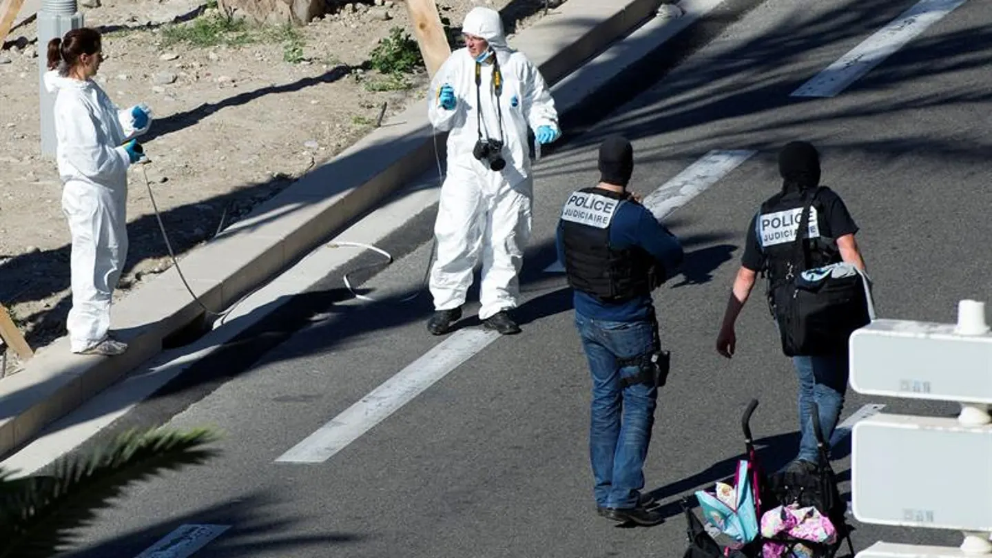 Policía en Niza Policía en Niza