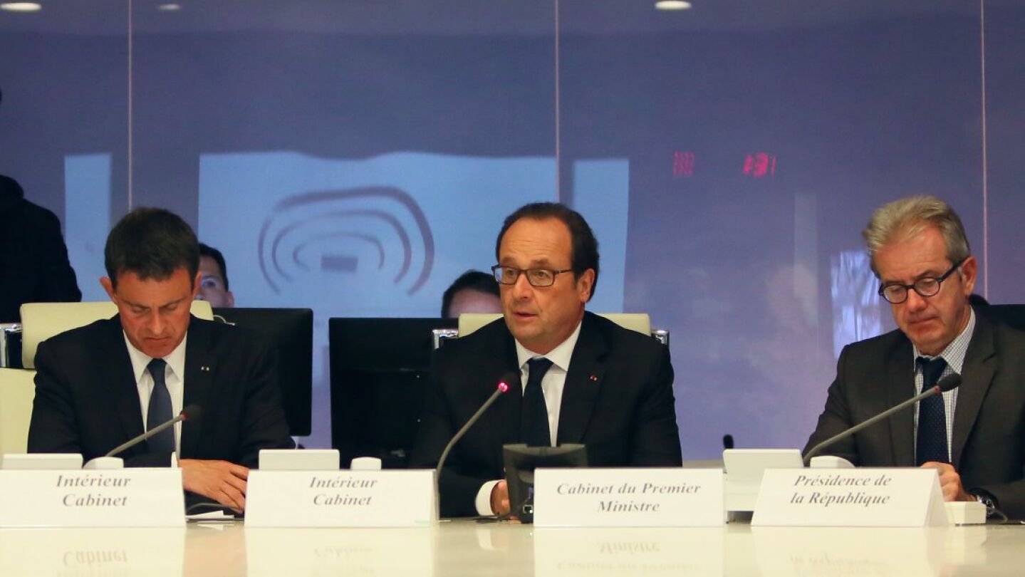 Fran&ccedil;ois Hollande, presidente de Francia