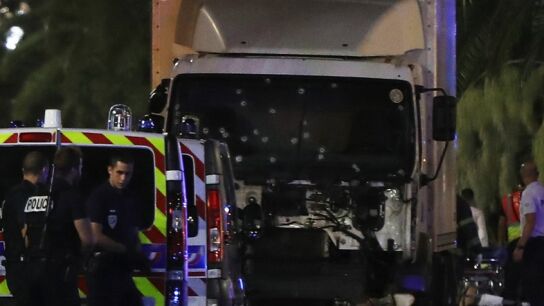Cami&oacute;n del terrorista responsable del atentado en Niza