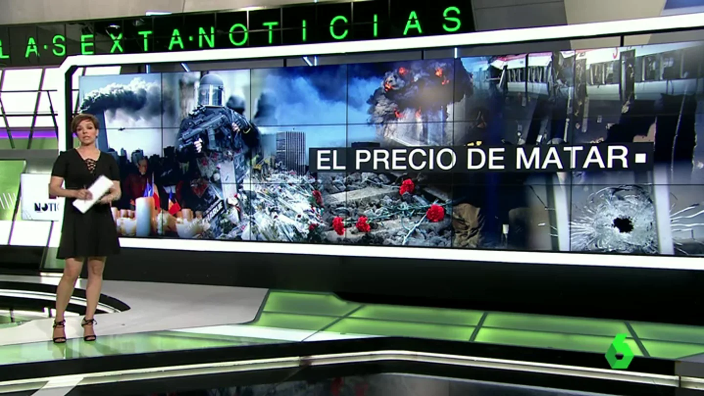 Frame 1.65692 de: El precio de matar, cada vez más irrisorio: de los 450.000 euros del 11S a los 7.500 de París o los 600 de Orlando Frame 1.65692 de: El precio de matar, cada vez más irrisorio: de los 450.000 euros del 11S a los 7.500 de París o los 600 de Orlando