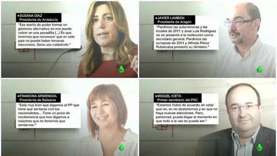 Los reproches de los barones de PSOE en el último Comité Federal salen a la luz Los reproches de los barones de PSOE en el último Comité Federal salen a la luz