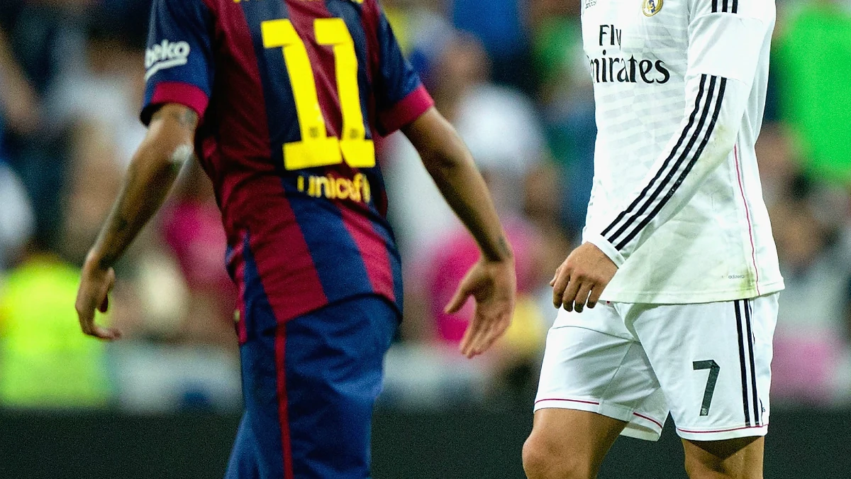 Neymar, con Cristiano