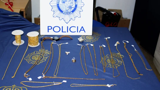Artículos robados por el grupo Artículos robados por el grupo