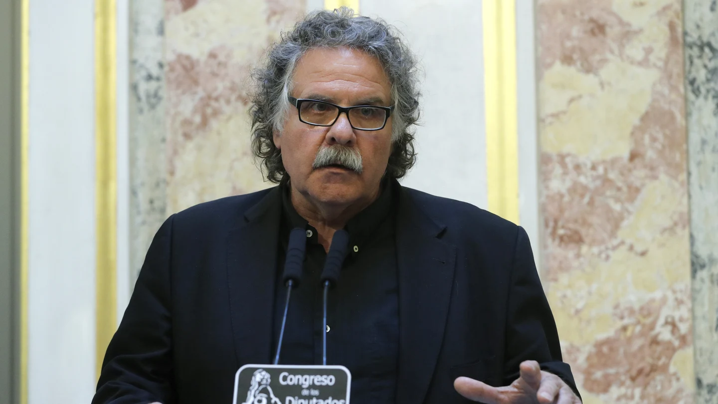 El portavoz de ERC en el Congreso, Joan Tardá El portavoz de ERC en el Congreso, Joan Tardá