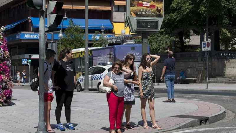 Ola de calor con termómetros por encima de los 40 grados