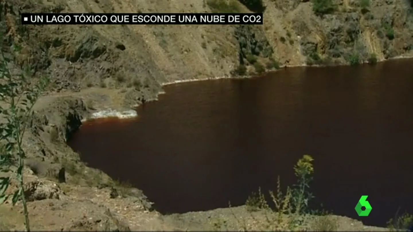 Frame 72.486519 de: Descubren un lago explosivo en Puebla de Guzmán, en Huelva Frame 72.486519 de: Descubren un lago explosivo en Puebla de Guzmán, en Huelva