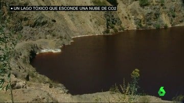 Frame 72.486519 de: Descubren un lago explosivo en Puebla de Guzmán, en Huelva