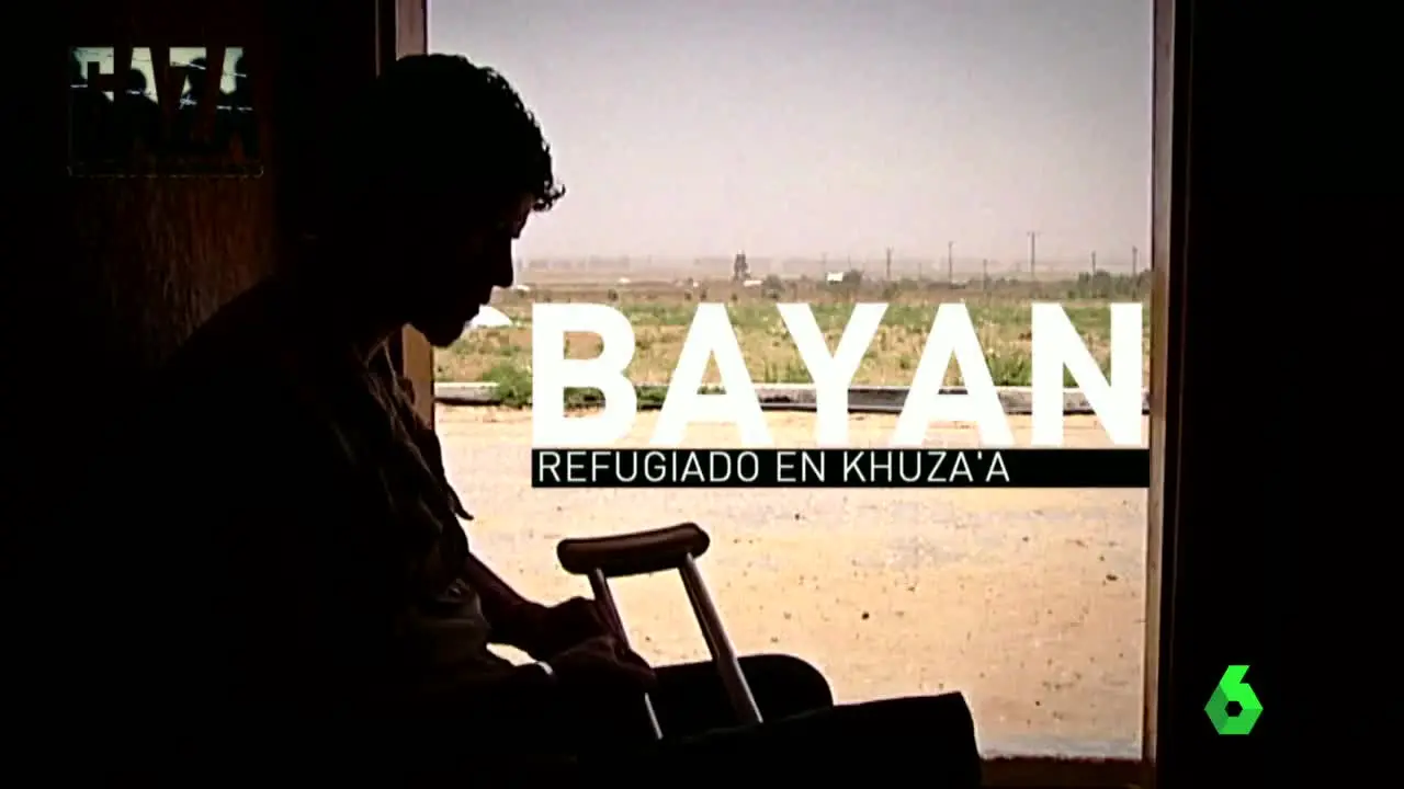 Bayan, refugiado en Khuza'a