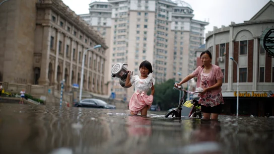 Consecuencias del fuerte temporal en China Consecuencias del fuerte temporal en China