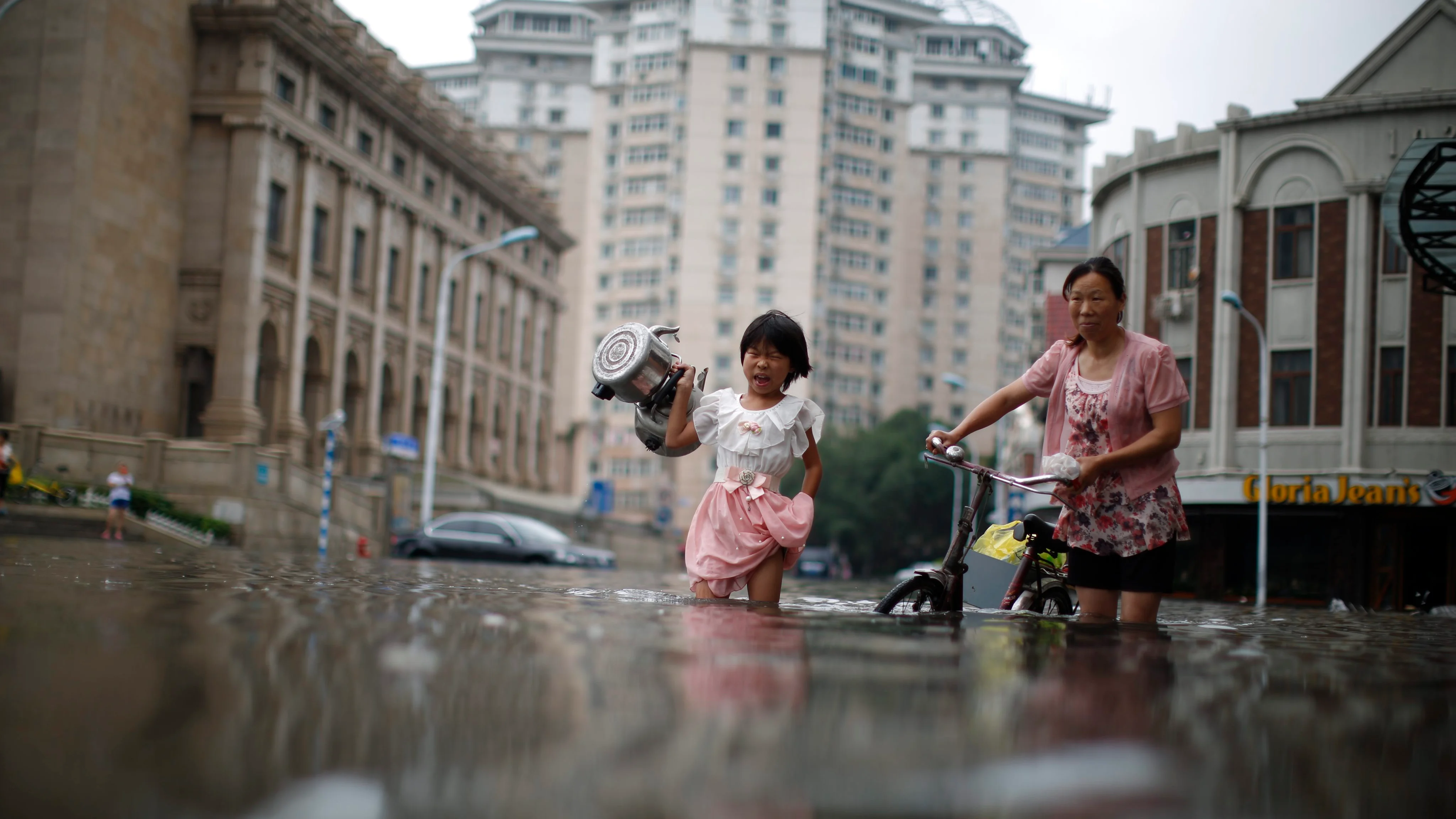 Consecuencias del fuerte temporal en China