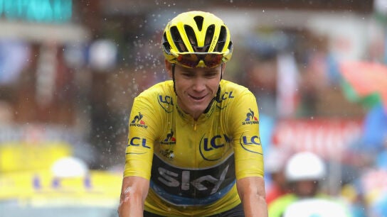Chris Froome, en el Tour