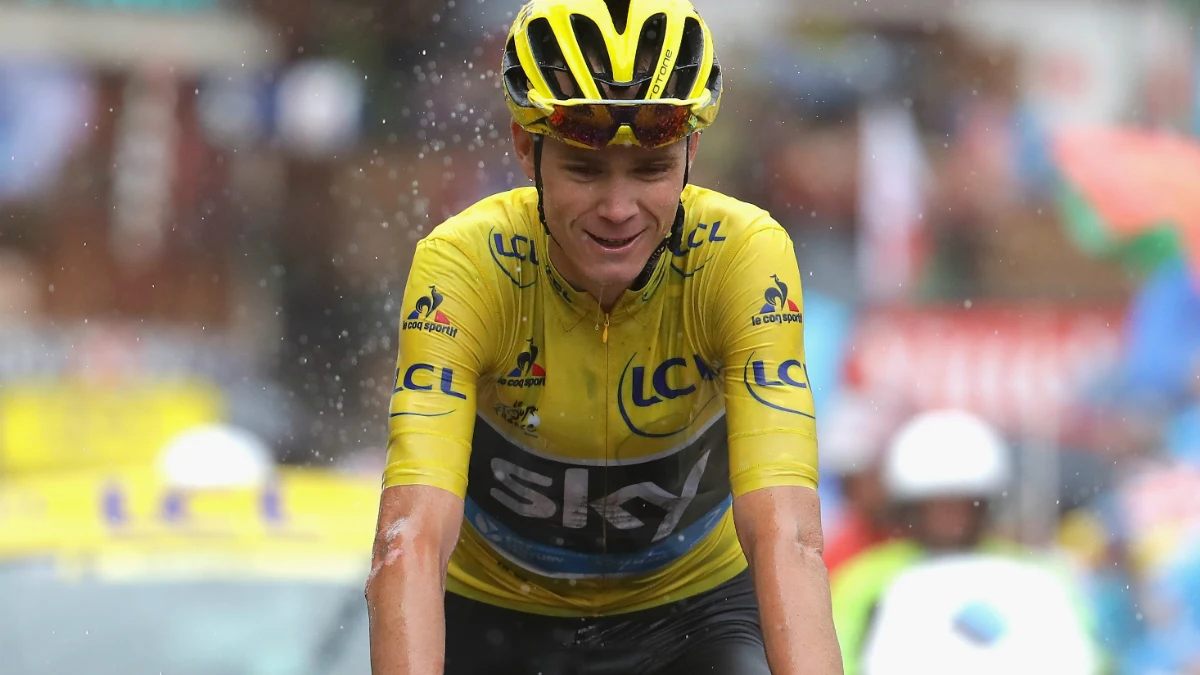 Chris Froome, en el Tour