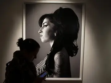 Retrato de la cantante Amy Winehouse