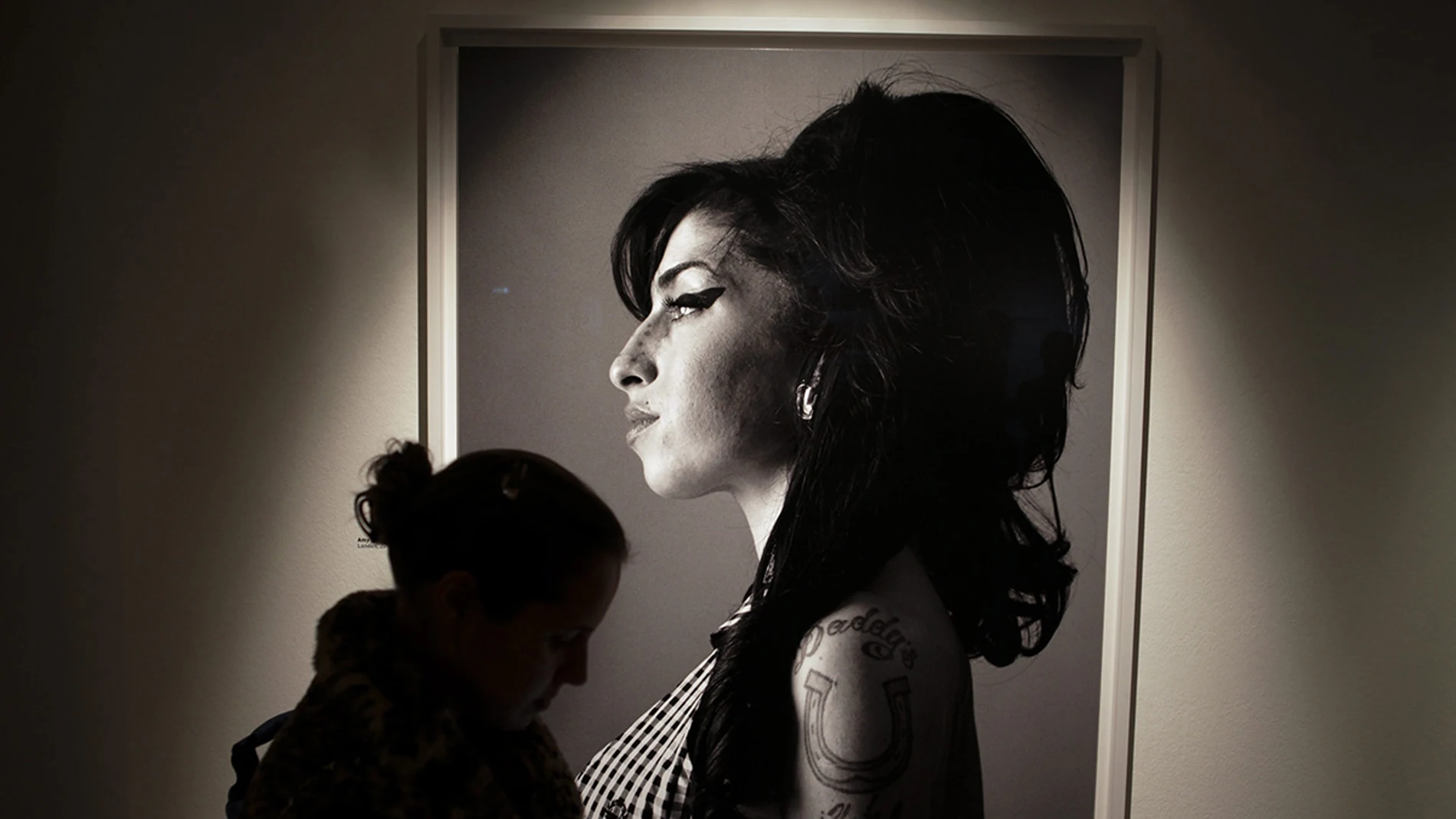 Retrato de la cantante Amy Winehouse