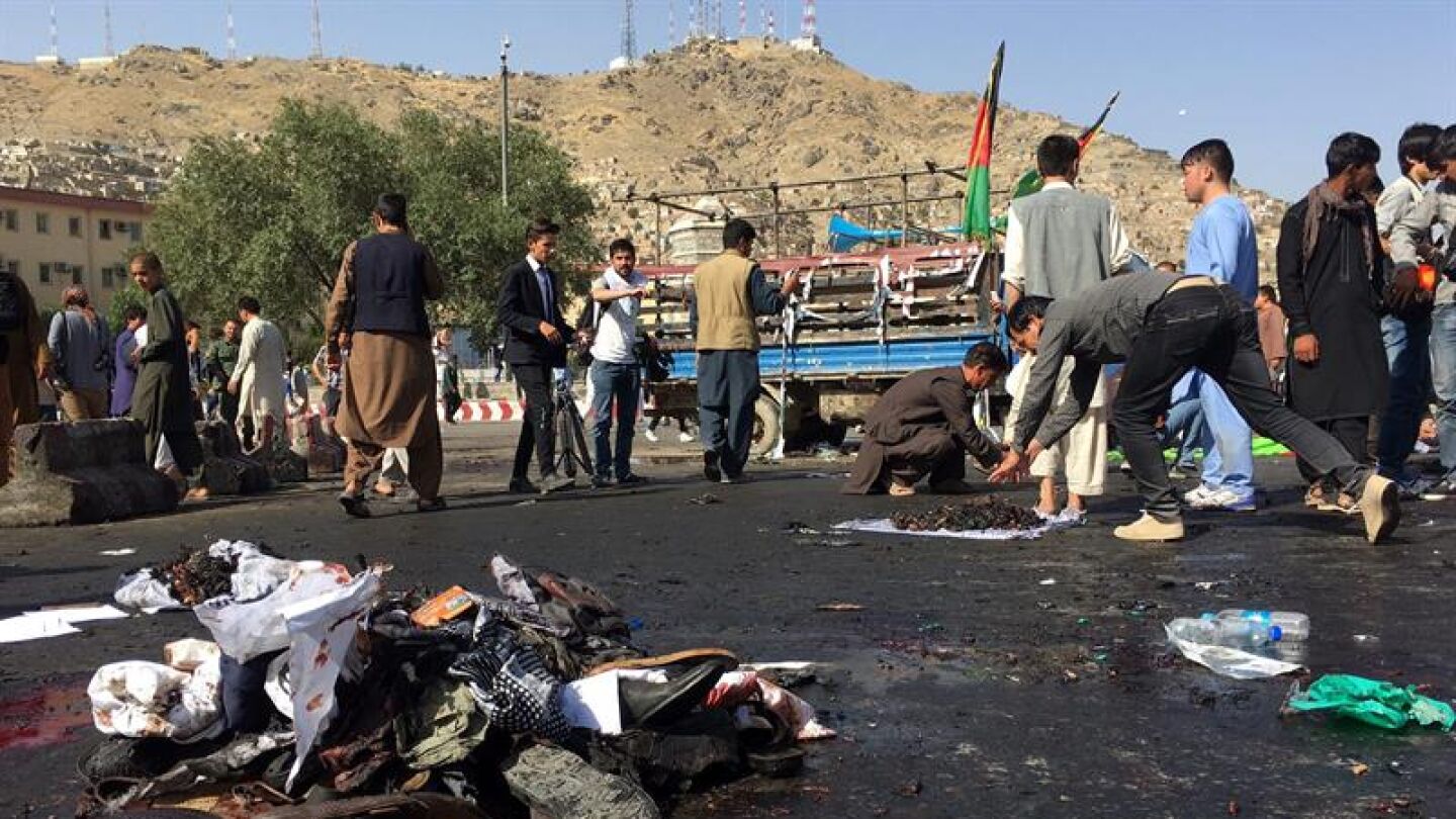 Atentado en Kabul