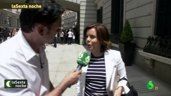 Iñaki López entrevista a Soraya Sáenz de Santamaría Iñaki López entrevista a Soraya Sáenz de Santamaría