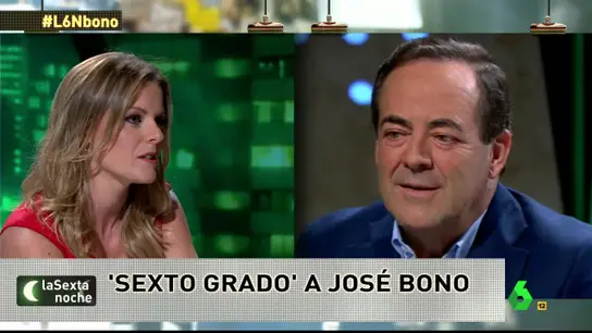 José Bono se somete al 'sexto grado' de Andrea Ropero José Bono se somete al 'sexto grado' de Andrea Ropero