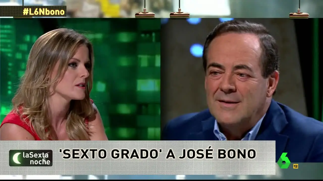 José Bono se somete al 'sexto grado' de Andrea Ropero