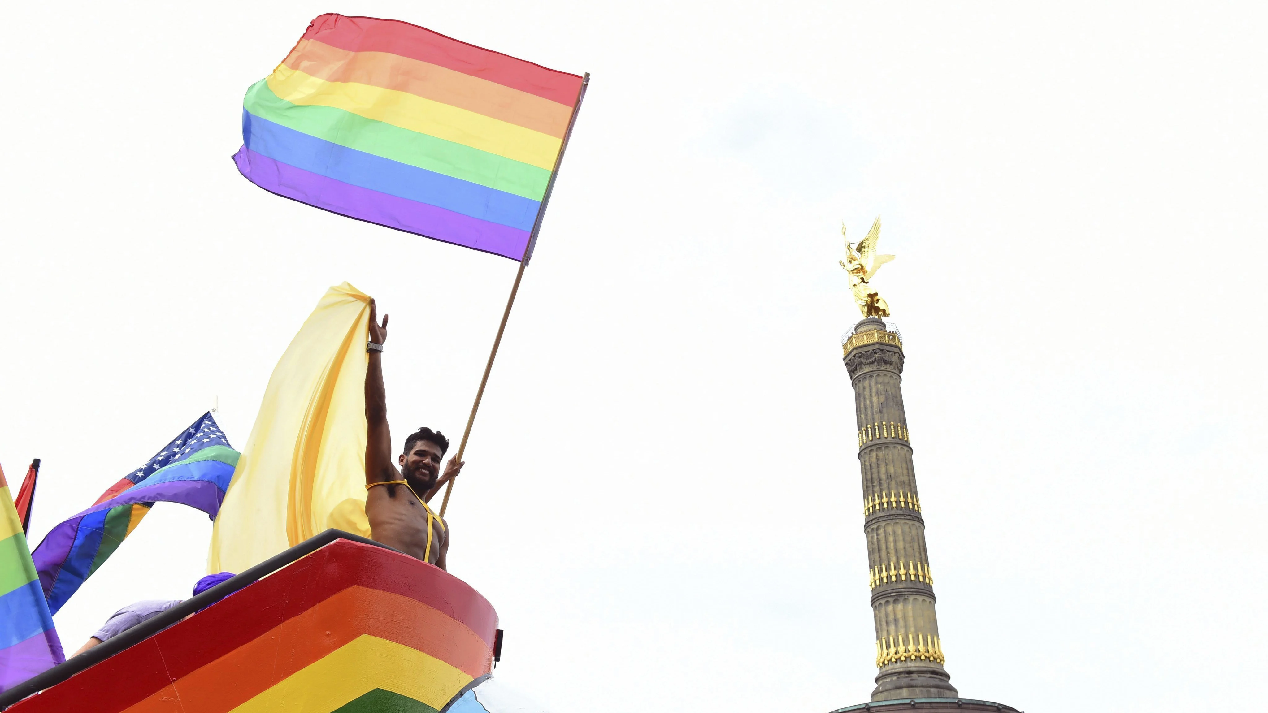 Christopher Street Day es el día del orgullo gay en Berlín Christopher Street Day es el día del orgullo gay en Berlín